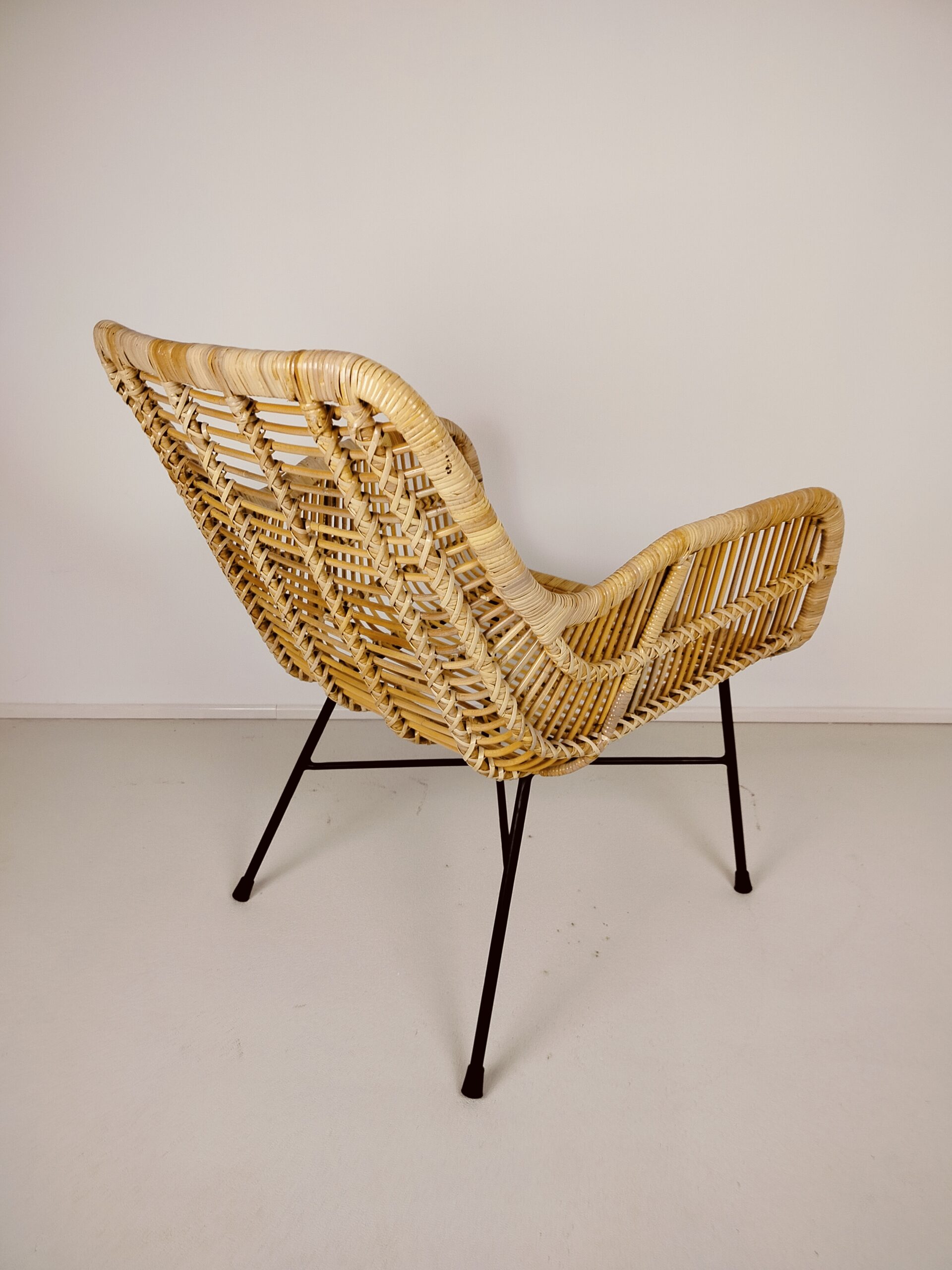 Designové křeslo – Ratan & Kov - Obrázek 2